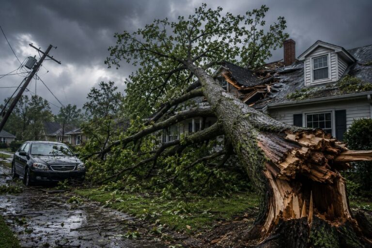 The Hidden Dangers of Delaying Emergency Tree Service After Severe Weather