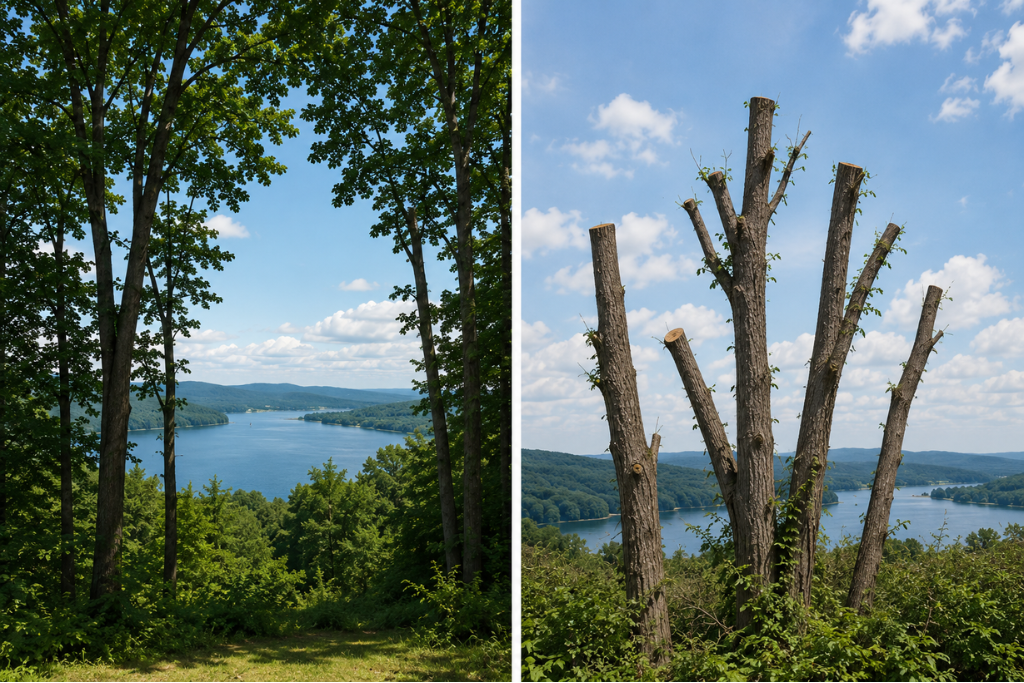 View Trimming vs. Tree Topping: How to Open Up Your View Without Killing Your Trees